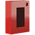 Шкаф пожарный ШП-О-113 "Т" навесной открытый красный