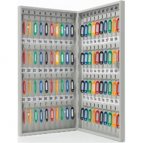 Ключница К-150 "Т" (150 ключей) металлическая, настенная