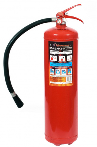 Огнетушитель порошковый ОП-5 (з) АВСЕ переносной