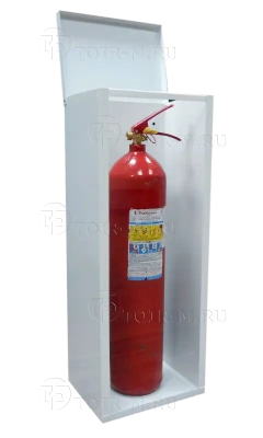 Шкаф пожарный ШП-О-105 "Т" навесной открытый красный