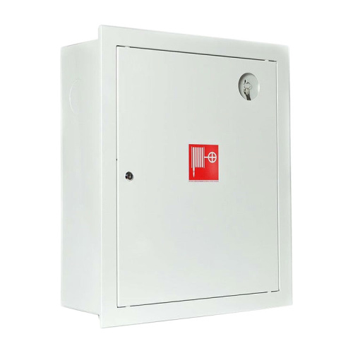 Шкаф ШП-К-001 "Т" (ШПК-310) закрытый, левый, в стену, белый (580х690х230)